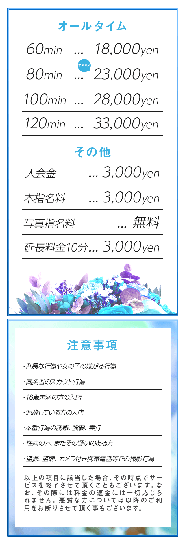 SYSTEM料金システム