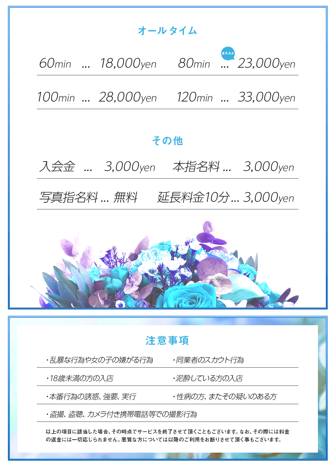 SYSTEM料金システム